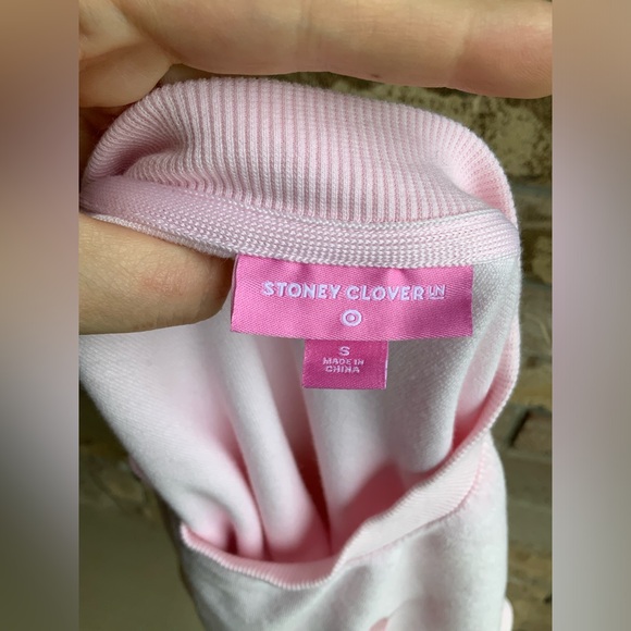 STONEY CLOVER LANE X TARGET Light Pink Sweater Terry Cloth Women’s Size SM/MED - Picture 5 of 12